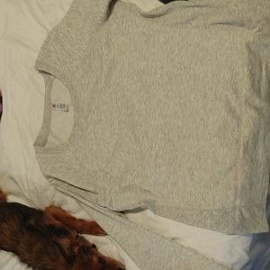 Gray sweater